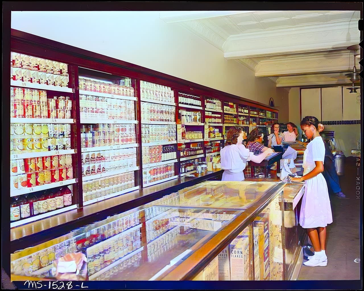 Restored and colorized copy